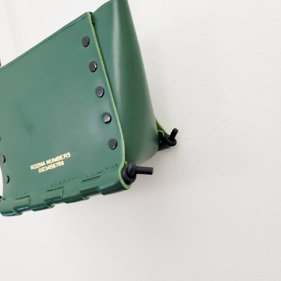 Kozha Numbers Miso Bag in Green - Picture 5 of 9